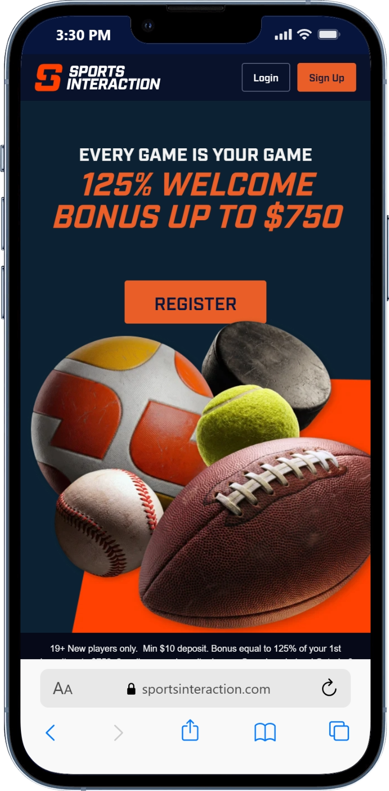 betting bonus sports interaction