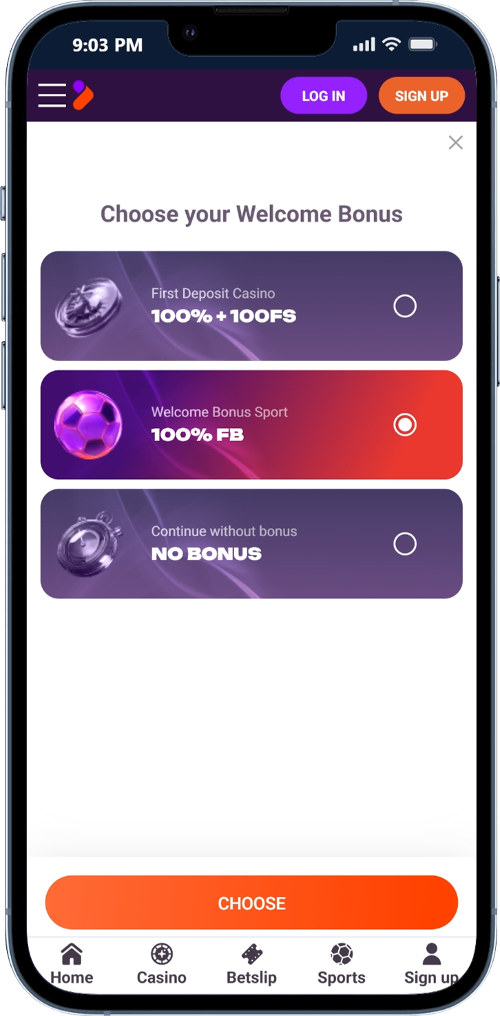 betting bonus tonybet