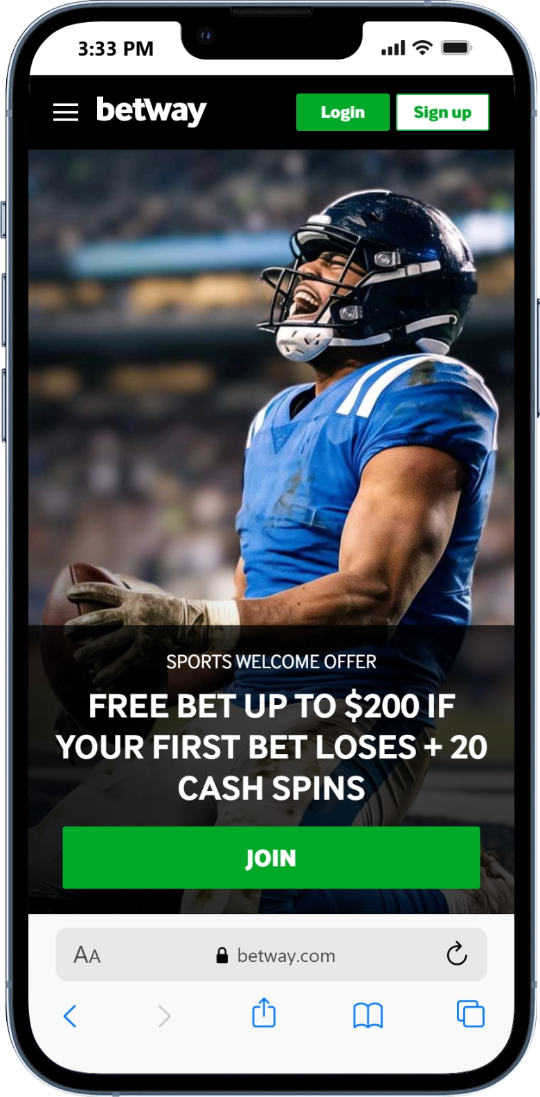 sport betting bonus betway